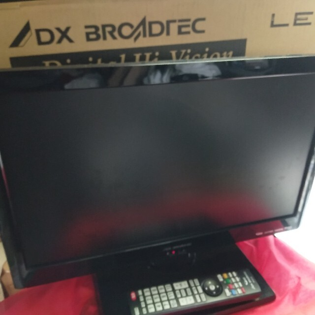 ＤＸ ＢＲＯＡＤＴＥＣの２２インチ　ＬＥＤ　ＵＳＢ－ＨＤＤ対応　液晶テレビです