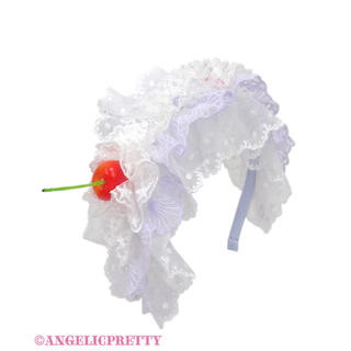 Angelic Pretty - Angelic prettt Little Cherryカチューシャ　ラベンダー