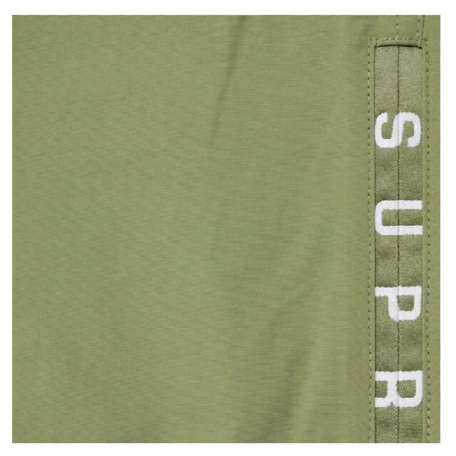 【M】Supreme Warm Up Pant  Olive 2