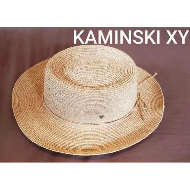 KAMINSKI XY カミンスキーXY 麦わら帽子 ハット kresnainvestments.com