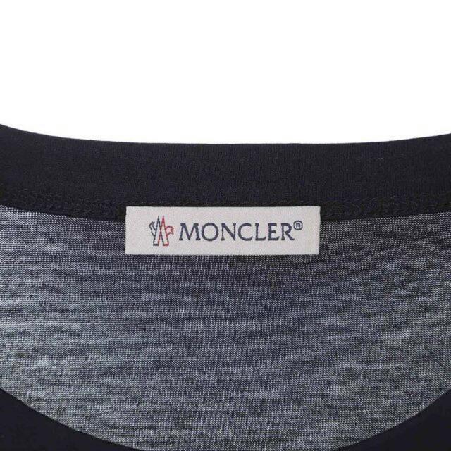 メンズ ☆希少☆ 新作 MONCLER 半袖Tシャツ Ｍ モンクレール ロゴ