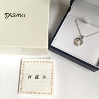 タサキ(TASAKI)の美品　箱保証書付き　田崎真珠　TASAKI パールネックレス(ネックレス)