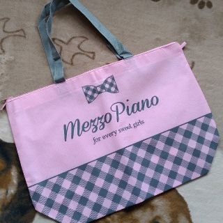 メゾピアノ(mezzo piano)の未使用　メゾピアノ　mezzopiano  ショップ袋(トートバッグ)