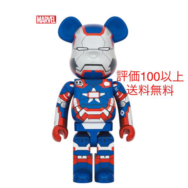 その他BE@RBRICK IRON PATRIOT 1000％