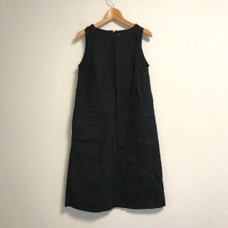 フォグリネンワーク(fog linen work)の美品 fog linen work フォグリネンワーク ノースリーブワンピース(ひざ丈ワンピース)