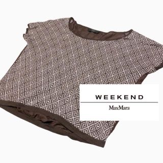 マックスマーラ(Max Mara)のWEEKEND MaxMara ウィークエンドマックスマーラ　カットソー(シャツ/ブラウス(半袖/袖なし))