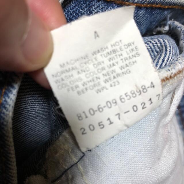 80s USA製 Levi's 517 オレンジタブ 42TALON 3439sの80sUSA製Levi