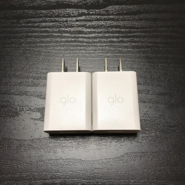 glo(グロー)のACアダプター２個　【携帯充電も可能】 メンズのファッション小物(タバコグッズ)の商品写真