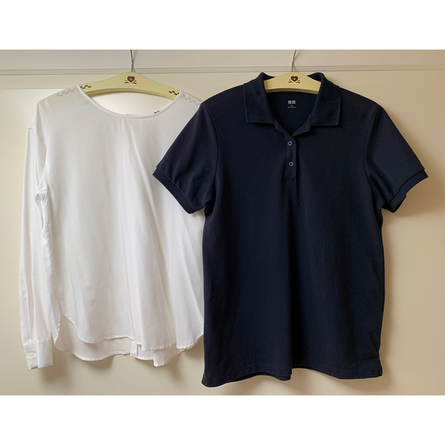 UNIQLO(ユニクロ)のユニクロ　ポロシャツ&ブラウス レディースのトップス(シャツ/ブラウス(半袖/袖なし))の商品写真