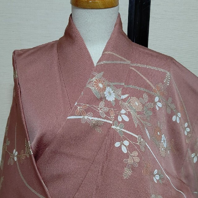 正絹 女郞花 金駒刺繍 ぼかし 袷 訪問着 | munchercruncher.com