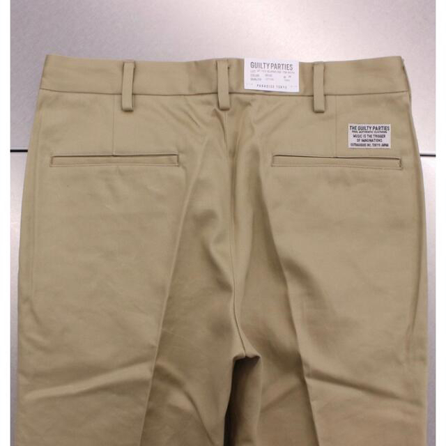 WACKO MARIA CHINO TROUSERS BEIGE XL チノパンPRODUCTCODE - www