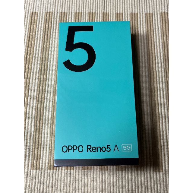 OPPO　Reno5Ａ シルバーブラック　新品未開封　CPH 2199