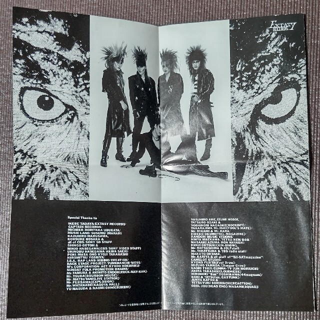 これを聴かずにXは語れないVANISHING VISIONポスターXJAPAN