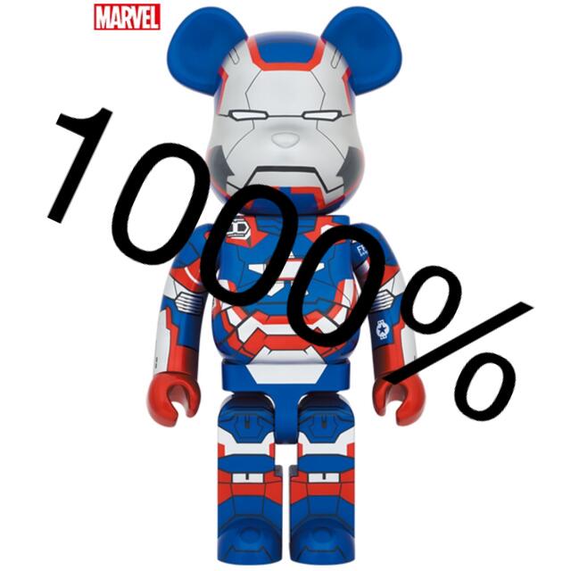売れ筋介護用品も! BE@RBRICK - 1000% ベアブリック パトリオット