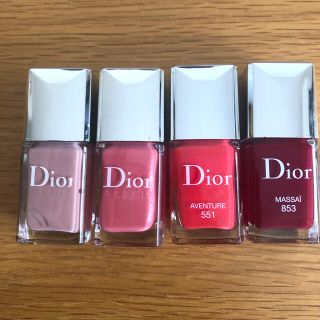 ディオール(Dior)のDior VERNIS 4本セット(マニキュア)