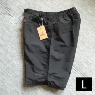 グラミチ(GRAMICCI)のGRAMICCI NYLON PACKABLE G-SHORT L 新品 BK(ショートパンツ)