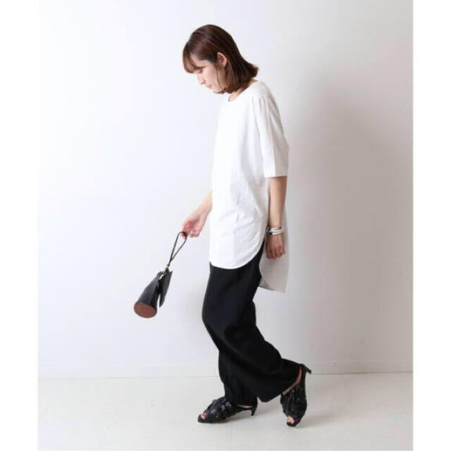 ATON - 新品タグ付き⭐️【ATON】SUVIN COTTONラウンドヘムTシャツの