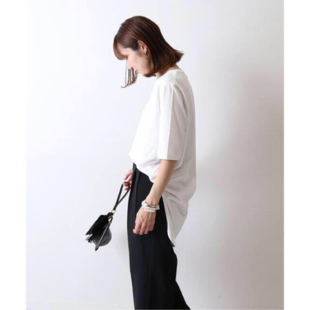 ATON - 新品タグ付き⭐️【ATON】SUVIN COTTONラウンドヘムTシャツの