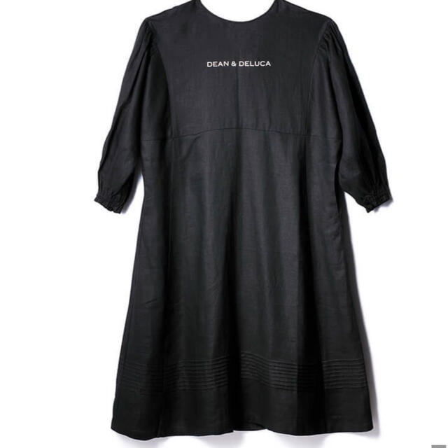 DEAN＆DELUCA×BEAMS COUTURE かっぽうぎドレス 黒-