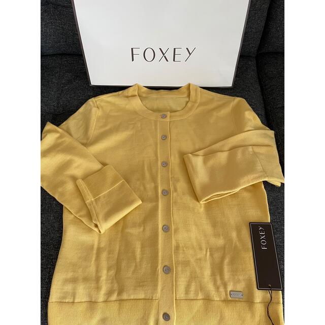 FOXEY カーディガン シトロン FOXEY カーディガン シトロン