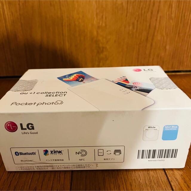 LG Electronics(エルジーエレクトロニクス)の【新品未使用】LG pocket photoプリンター スマホ/家電/カメラのPC/タブレット(PC周辺機器)の商品写真