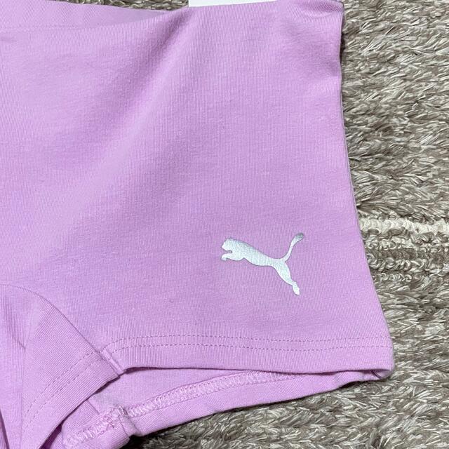 PUMA(プーマ)のpuma女児用ボクサーショーツ キッズ/ベビー/マタニティのキッズ服女の子用(90cm~)(下着)の商品写真