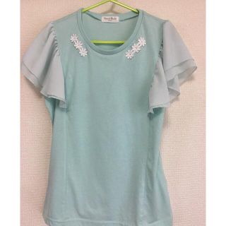 150㎝　Ｔシャツ　ミントグリーン  美品(Tシャツ/カットソー)