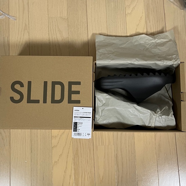 adidas YEEZYSLIDE "Onyx" 26.5cm イージー