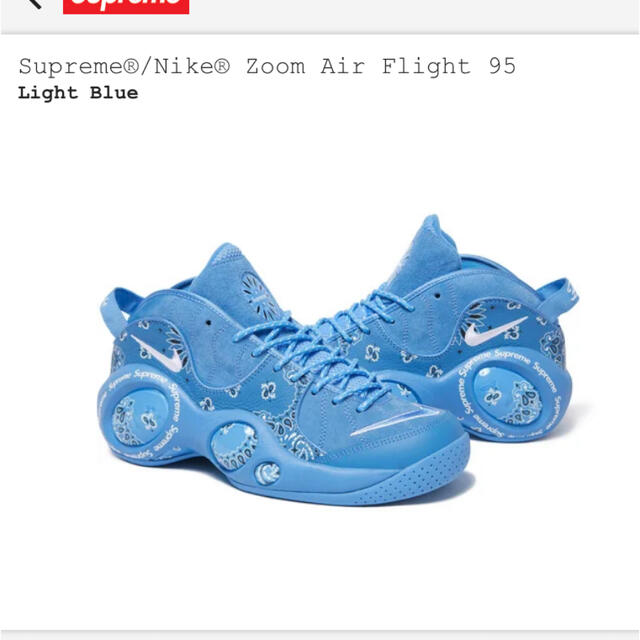 Supreme(シュプリーム)のSupreme Nike Air Zoom Flight 95 メンズの靴/シューズ(スニーカー)の商品写真