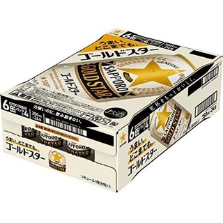 サッポロ(サッポロ)の新品 SAPPORO 新ジャンル ビール ゴールドスター 350ml×24本(ビール)