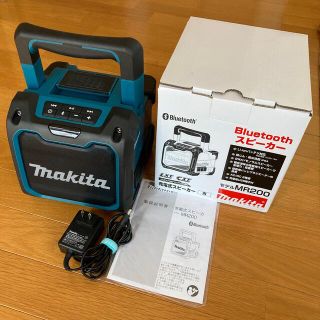 マキタ(Makita)のマキタ　Bluethoothスピーカー　MR200(スピーカー)