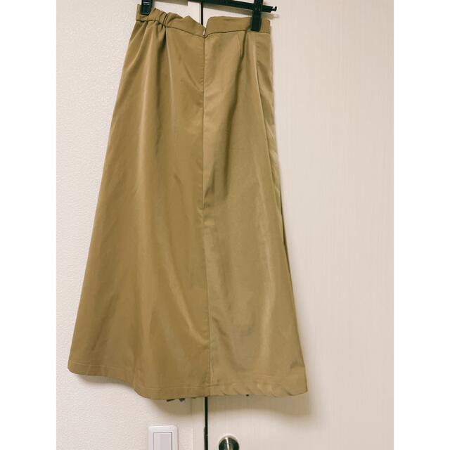 異素材スカート レディースのスカート(ロングスカート)の商品写真