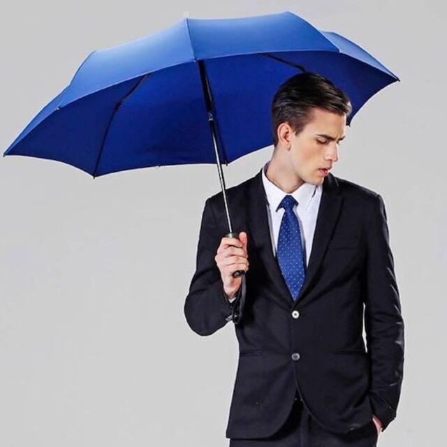 新品 折りたたみ傘 自動開閉 ワンタッチ傘 晴雨兼用傘 紳士 ビジネス 傘 超撥 メンズのファッション小物(傘)の商品写真