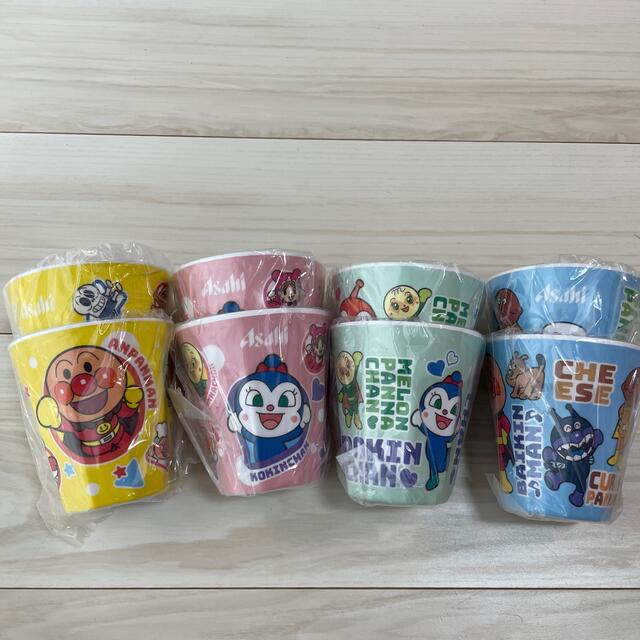 アサヒ飲料 アンパンマン フィギュアカップ メラミンコップ トートバッグ