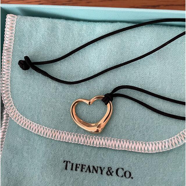 Tiffany & Co.(ティファニー)のティファニー オープンハート K18YG ペンダント ネックレス レディースのアクセサリー(ネックレス)の商品写真