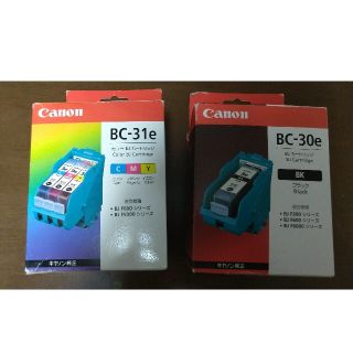 キヤノン(Canon)のCanon純正  インクカードリッジ　カラーBC-31e ブラックBC30-e(OA機器)