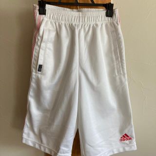 アディダス(adidas)のadidas ハーフパンツ　150 白(ウェア)