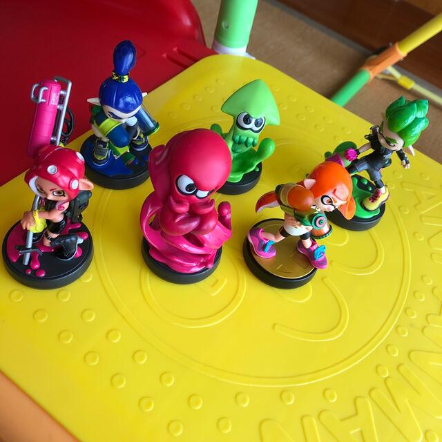 スプラトゥーン　amiiboゲームキャラクター