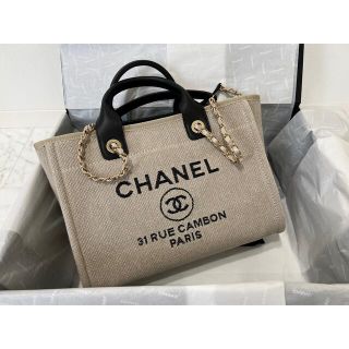 シャネル(CHANEL)のお値下げ🌸新品　CHANEL   新作　ドーヴィルスモール　ショッピングバッグ(トートバッグ)