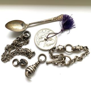 純銀.925.Silver.刻印　製品　約352グラム　ジャンク品