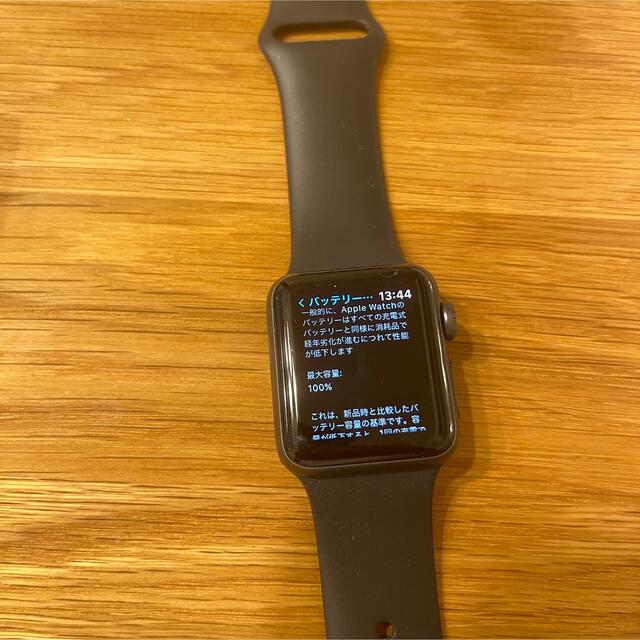 Apple Watch Series3 38mm 美品 バッテリー100% | livro.funcionalink