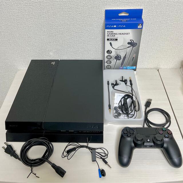 ps4本体　コントローラー　ヘッドホンセット