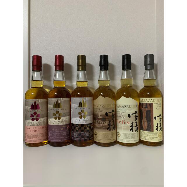 笹の川酒造 6種内（5種限定） 食品/飲料/酒の酒(ウイスキー)の商品写真