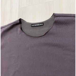 イッセイミヤケ(ISSEY MIYAKE)のイッセイミヤケ　カットソー　ほぼ未使用 20ss  あずき色　(Tシャツ/カットソー(七分/長袖))