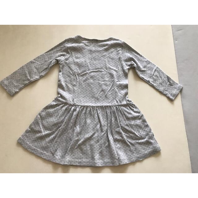 PETIT BATEAU(プチバトー)のプチバトー　ワンピース　24m86cm キッズ/ベビー/マタニティのキッズ服女の子用(90cm~)(ワンピース)の商品写真