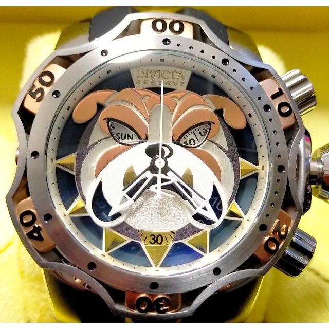 Invicta Reserve ブルドッグ クォーツ腕時計