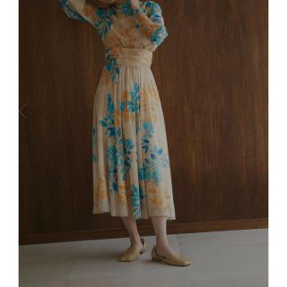 アメリヴィンテージ(Ameri VINTAGE)のAMERI VINTAGE/MEDI ARTDRESS(ロングワンピース/マキシワンピース)