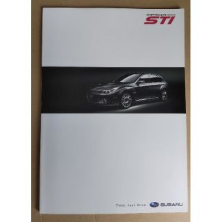 スバル(スバル)のIMPREZA WRX STI カタログ SUBARU(車/バイク)