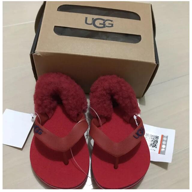 UGG(アグ)の新品未使用✳︎uggベビー✳︎サマーシューズ キッズ/ベビー/マタニティのベビー靴/シューズ(~14cm)(サンダル)の商品写真