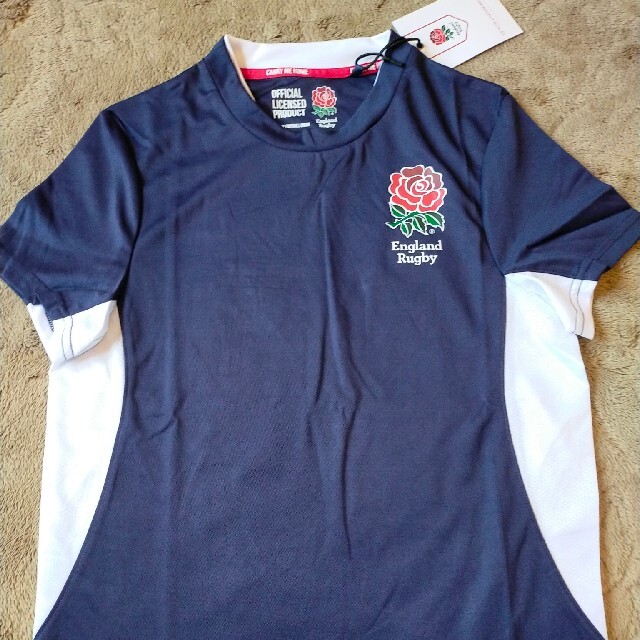 134-146cm イングランド RUGBY Poly T SHIRT スポーツ/アウトドアのスポーツ/アウトドア その他(ラグビー)の商品写真